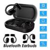 Sweatproof Wireless Bluetooth Earphones Headphones Sport Gym Earbuds