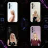 Чехол для телефона A-Anya Taylor-Joy для Samsung S25, 24, 21, 22, 23, 30, Ultra, 20, Plus, Fe, Lite, Note Мягкий Черный Чехол