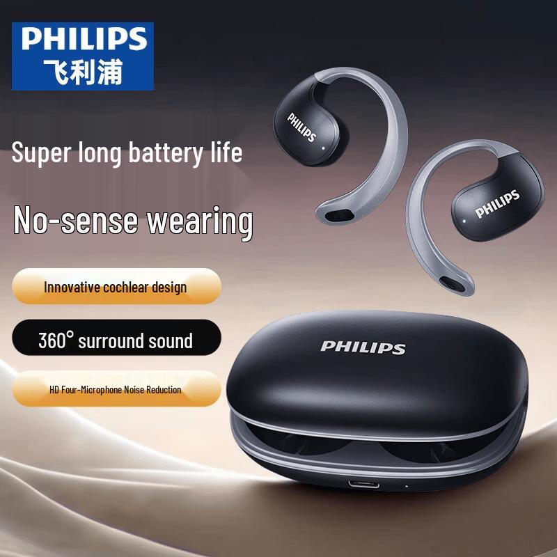 Philips TAT2708 Open-Ear True Wireless Bluetooth Sports Headset