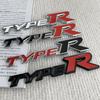 Emblema 3D de metal para la parrilla delantera del coche, tipo R, calcomanía con el logotipo para Honda CIVIC FD2 FD FA 5 Mugen