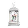 Christmas Snow Globe Lighted Lantern Xmas Present Decoration for Office Indoor