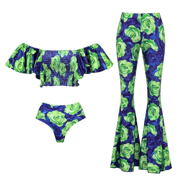 Сексуальный новый купальник для женщин, двухсекционный купальник с сетчатой юбкой