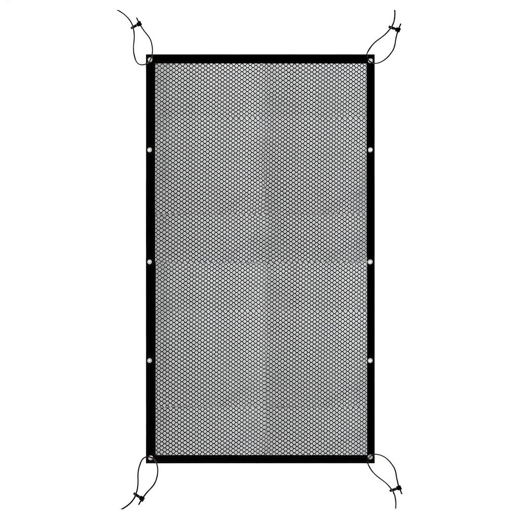 Сетка для собак в машину Защитная перегородка для собак на заднее сиденье Сверхпрочная складная изоляционная сетка Нескользящие автомобильные аксессуары для безопасного вождения Домашнее животное