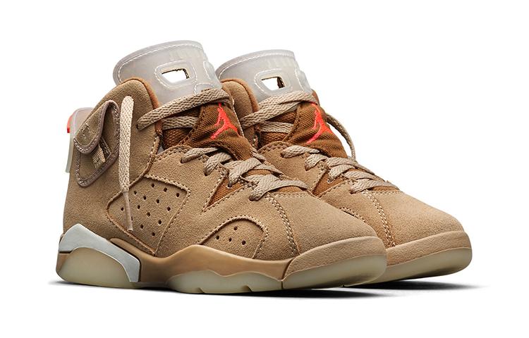 Jordan 6 Ретро Трэвис Скотт Британский Хаки PS DH0693-200