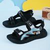 Легкие Новые Сандалии Открытый носок Мягкая подошва Мальчики Тренд Мальчики Спортивная Пляжная обувь Тренд Дети Дети старшего возраста