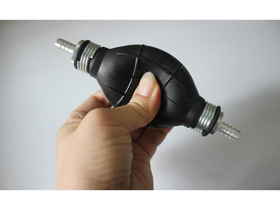 Трансграничный автомобильный и морской ручной насос - Алюминиевый сплав, односторонний клапан, ручной всасывание масла и воды - Доступны размеры 6/8/10/12.