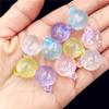 Round Materials Bubble Creative Handmade Acrylic DIY Accessories Luminous 10Pcs Bracelet Necklace Making Beads Fine Shimmer Pendant Accessories