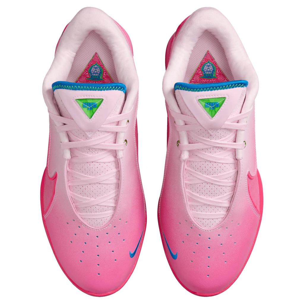 Nike LeBron 22 Противоскользящие Износостойкие Низкие Баскетбольные Кроссовки Мужские Розовые Белые Кроссовки HV8456-600