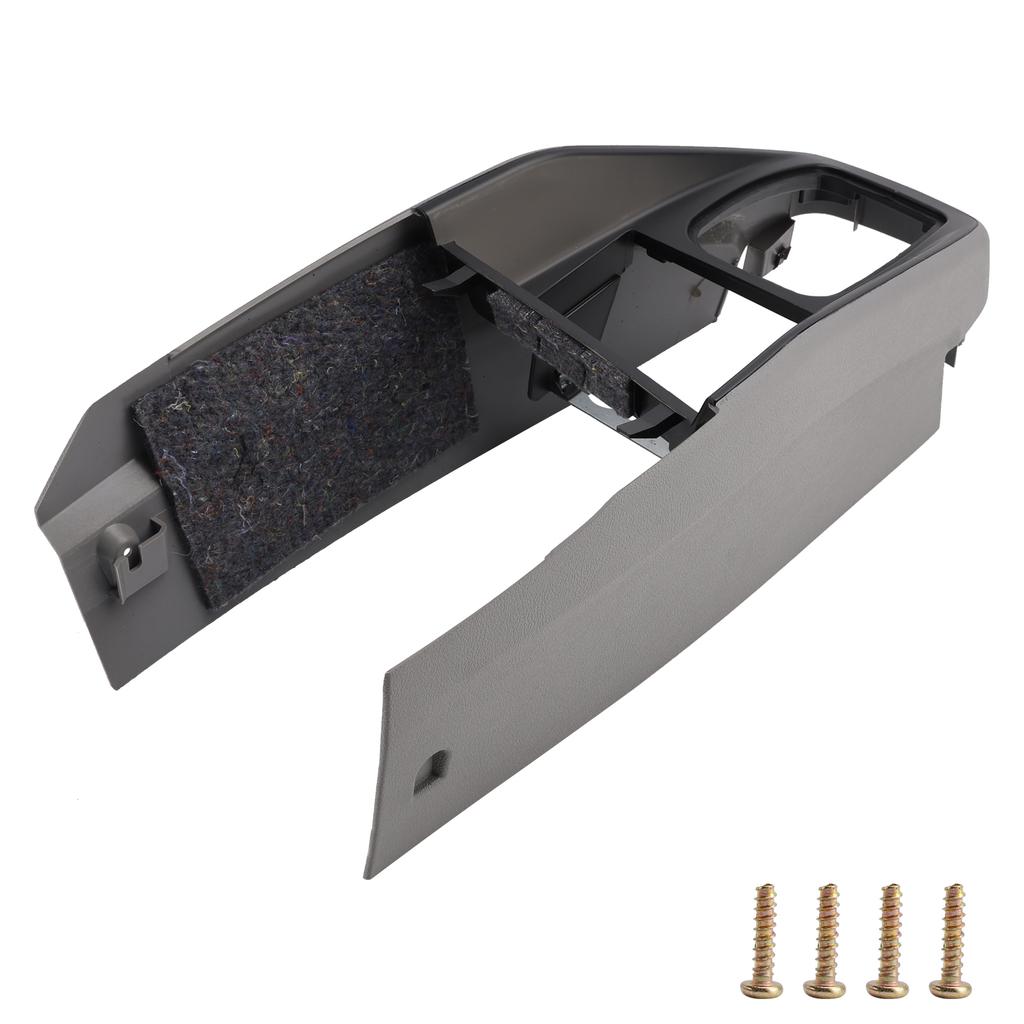 Car Center Console Trim 1J1863201D For VW Golf Jetta Grey