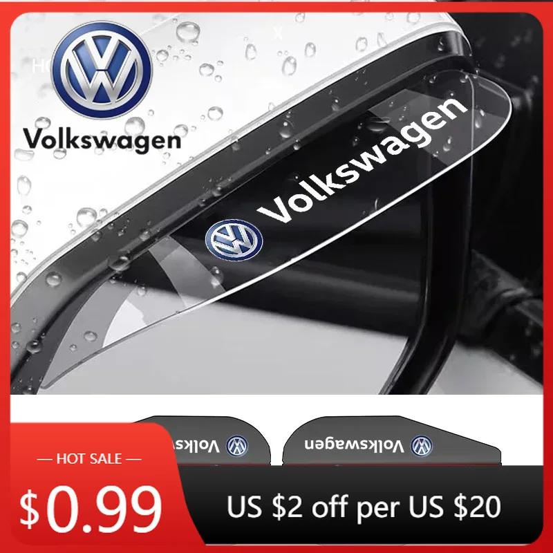 Для VOLKSWAGEN VW Новая Jetta VW Для Volkswagen 2 шт. Козырек от дождя и солнца на зеркало заднего вида автомобиля Наклейка Для Volkswagen VW Sc