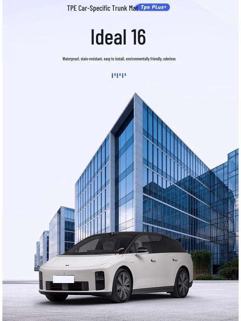 Ideal i6 TPE Trunk and Tail Box Mat - Odor-Free and Custom Fit