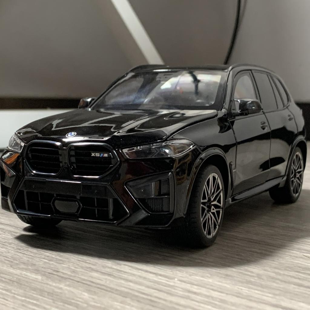 1:18 2025 BMW X5 M Competition LCI Внедорожник Металлический Литой Модель Автомобиля Дом и Декор Коллекционный Для Мальчиков Детская Игрушечная Машина Ребенок
