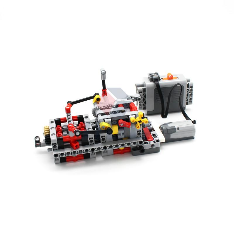 Нетоксичный Moc Высокотехнологичные Детали Все Виды Многоскоростной Двигатель Коробка Передач Набор Строительные Блоки Кирпичики Совместимый С Мотором Pf Набор Игрушка Своими Руками
