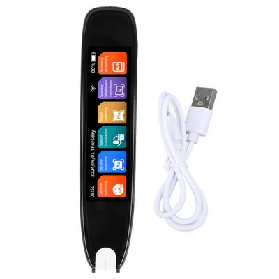 Переводчик Ручка для чтения Ручка для дислексии Устройство преобразования текста в речь OCR Цифровая ручка-ридер Беспроводная