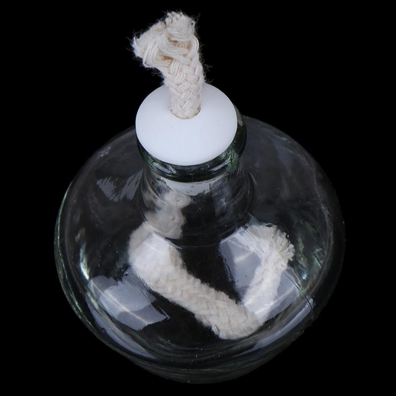 9Cm*6Cm 60Ml Alcohol Burner Lamp Glass Chemistry Lab Educational Supplies