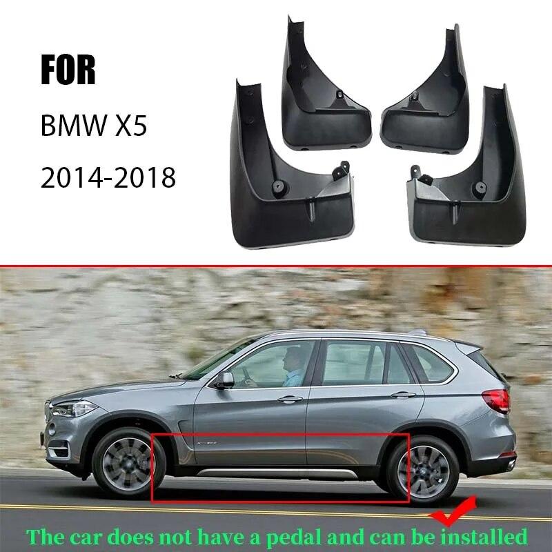 2014-2018 Mudflaps FOR BMW X5 X5M Sport Mud Flap Guard Splash Fender Mudguards Car Accessories Auto Styline Front Rear 4pcs