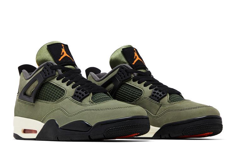 Men's Sneakers Nike Jordan 4 Retro OG SP Undefeated (2025) Deep Green/Clementine/Black/Sail