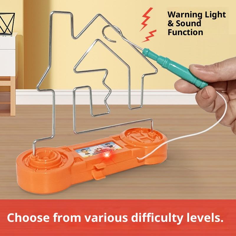 Дети Коллисон электрошокер игрушка образование электрический сенсорный лабиринт игра вечеринка забавная игра научный эксперимент игрушки для детей подарок