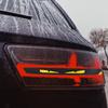 1-4 шт. Новые автомобильные наклейки из углеродного волокна, предупреждающие наклейки на тормозной фонарь, персонализированные, высококачественные, креативные наклейки, аксессуары для автомобиля