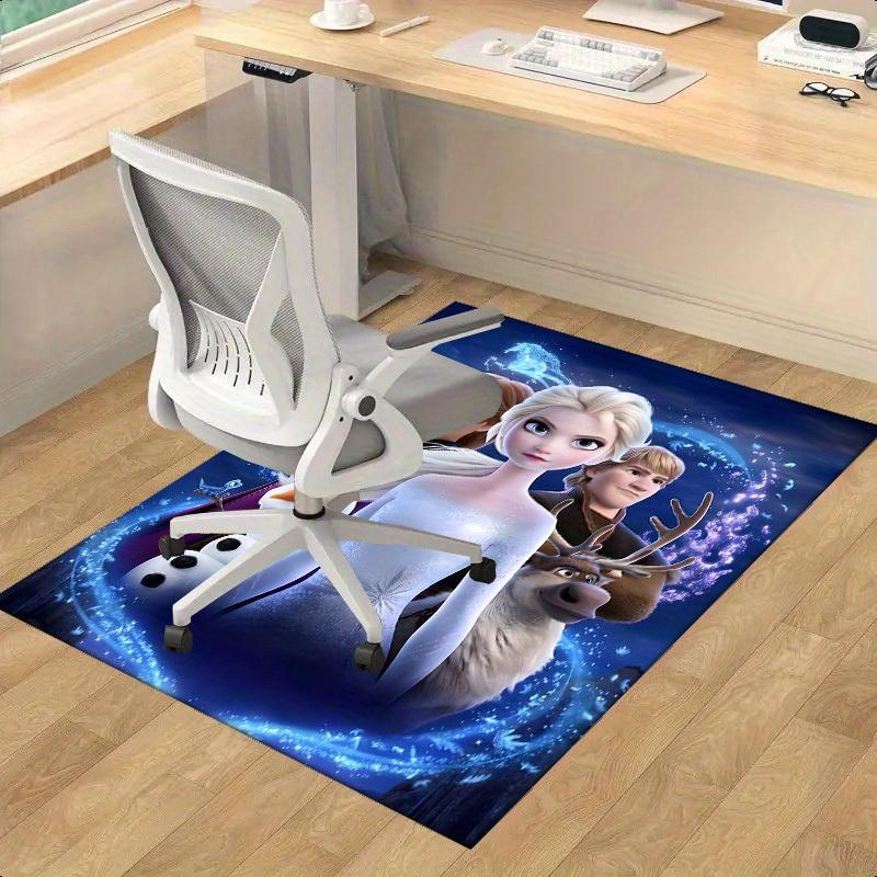 1pc,Elsa Frozen Elsa Anna Olaf Sven Kristoff Home Office Chair Rug Outdoor Carpet GiftH196
