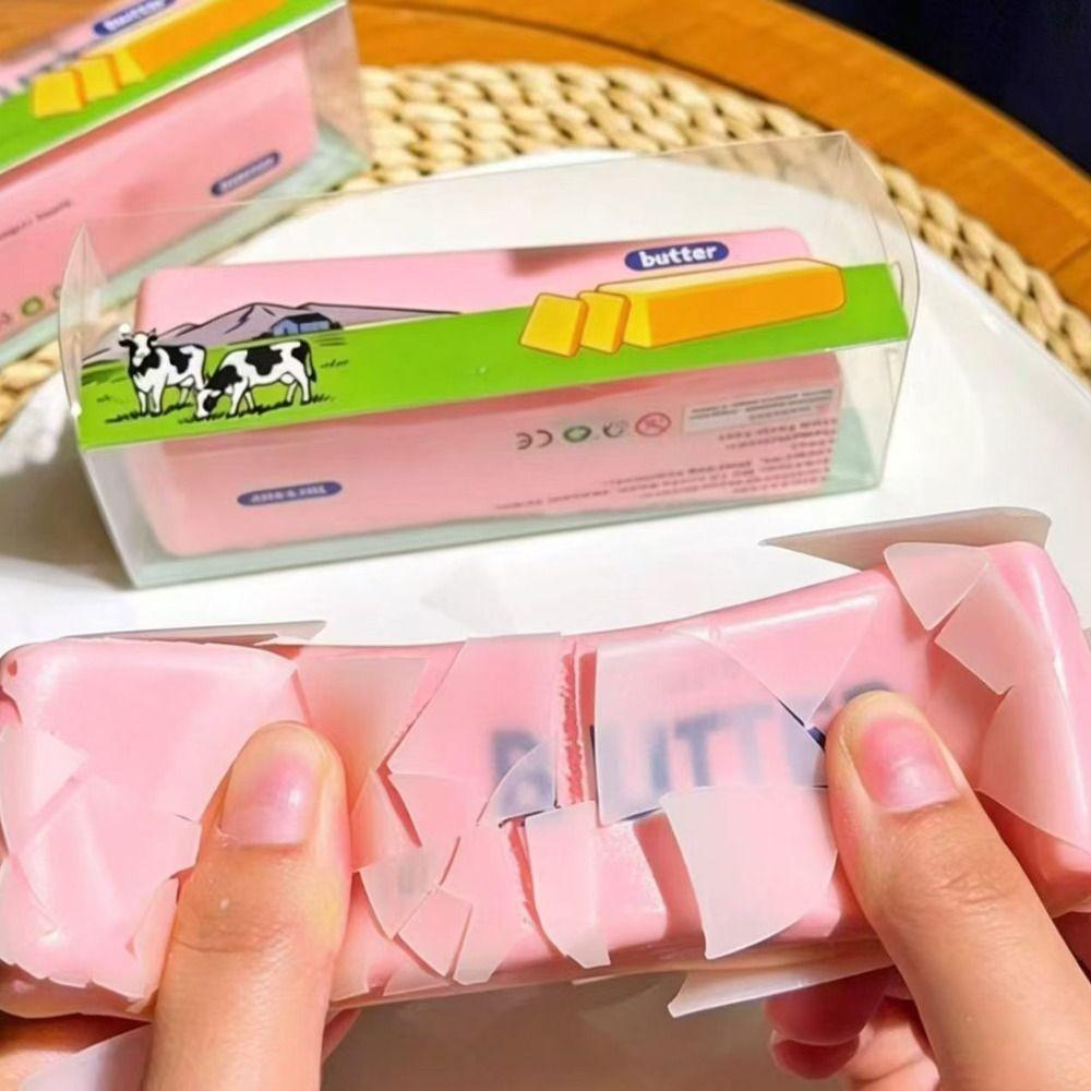 Anxiety Relief Crunchy Soap Squeeze Toy Wax Coating Vegetables Fidget Toy for Kids Adults