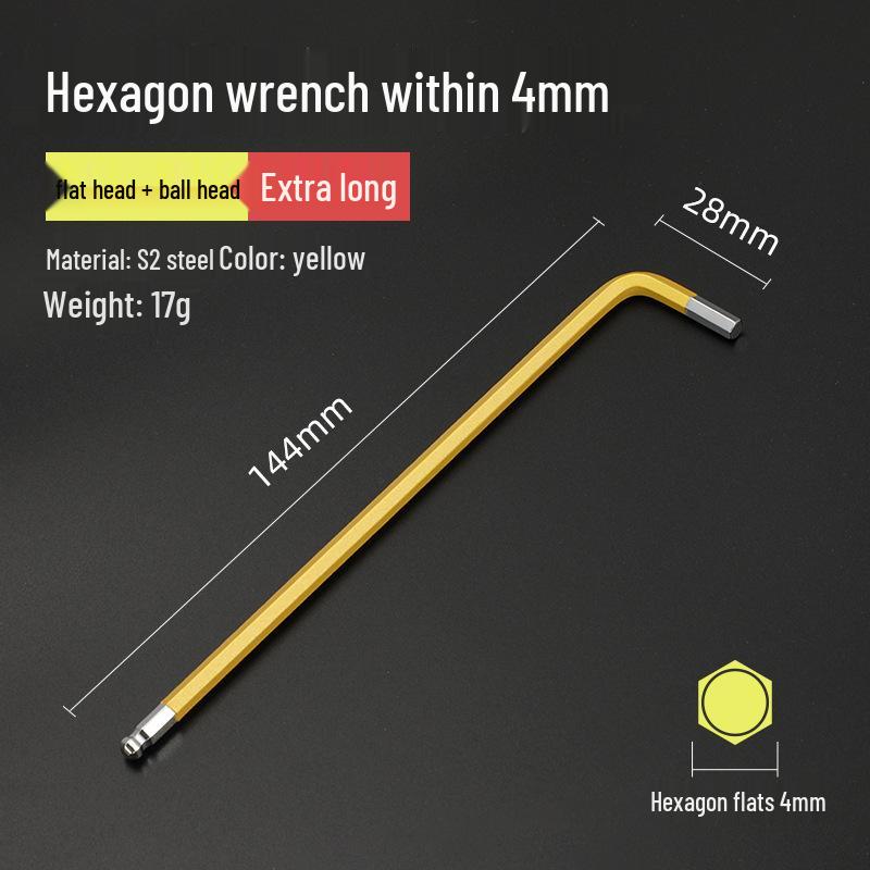 Промышленный набор цветных шестигранников Bangyuan (1.5-10ММ)