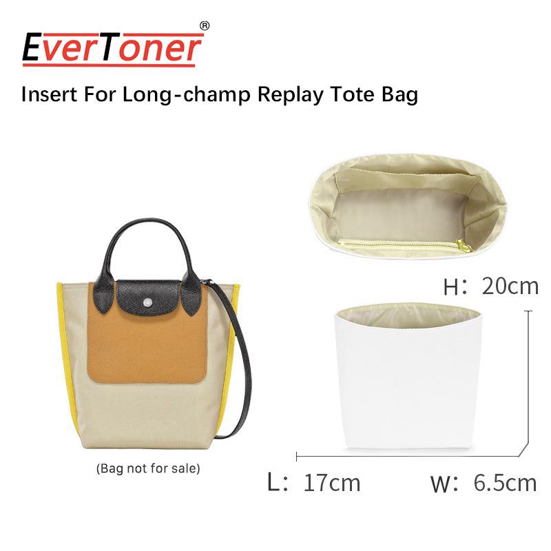 EverToner Бумага Dupont Внутренний вкладыш подходит Для Longch-mp Le Pliage Replay Сумка-тоут Внутренний вкладыш Кармашек для сумки Органайзер для сортировки