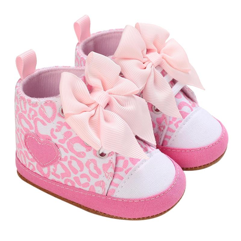 Детская весенне-летняя модная повседневная обувь с милым бантом и мягкой подошвой на нескользящей подошве