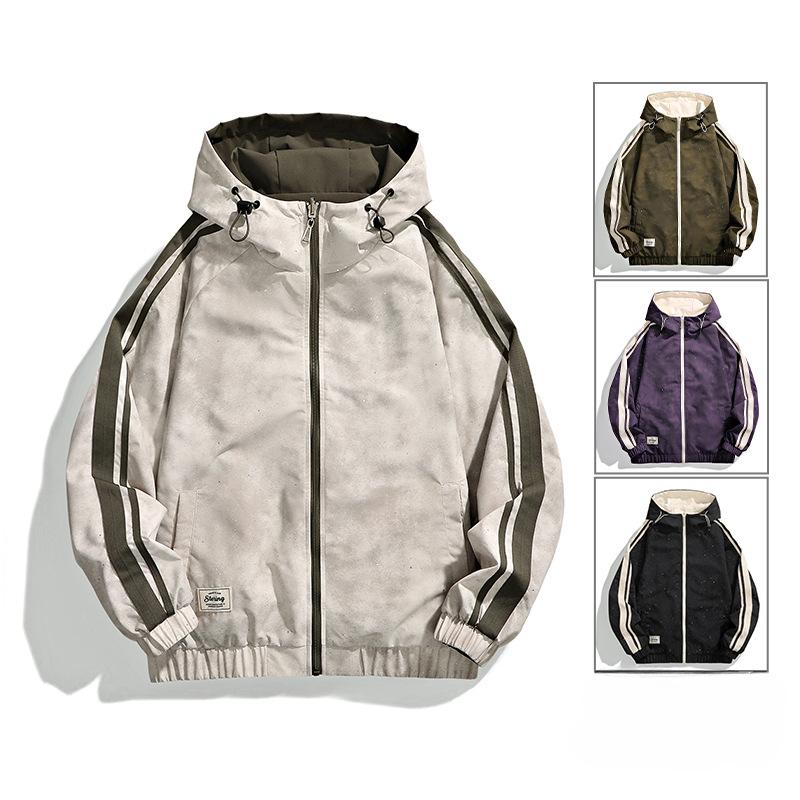 Хлопковое пальто мужское новое зимнее с капюшоном модный бренд гипсофила двусторонняя утолщенная бархатная хлопковая повседневная куртка