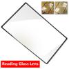A5 Flat PVC Transparent X3 Magnifying Book Page Magnification Magnifier Sheet Reading Glass Lens