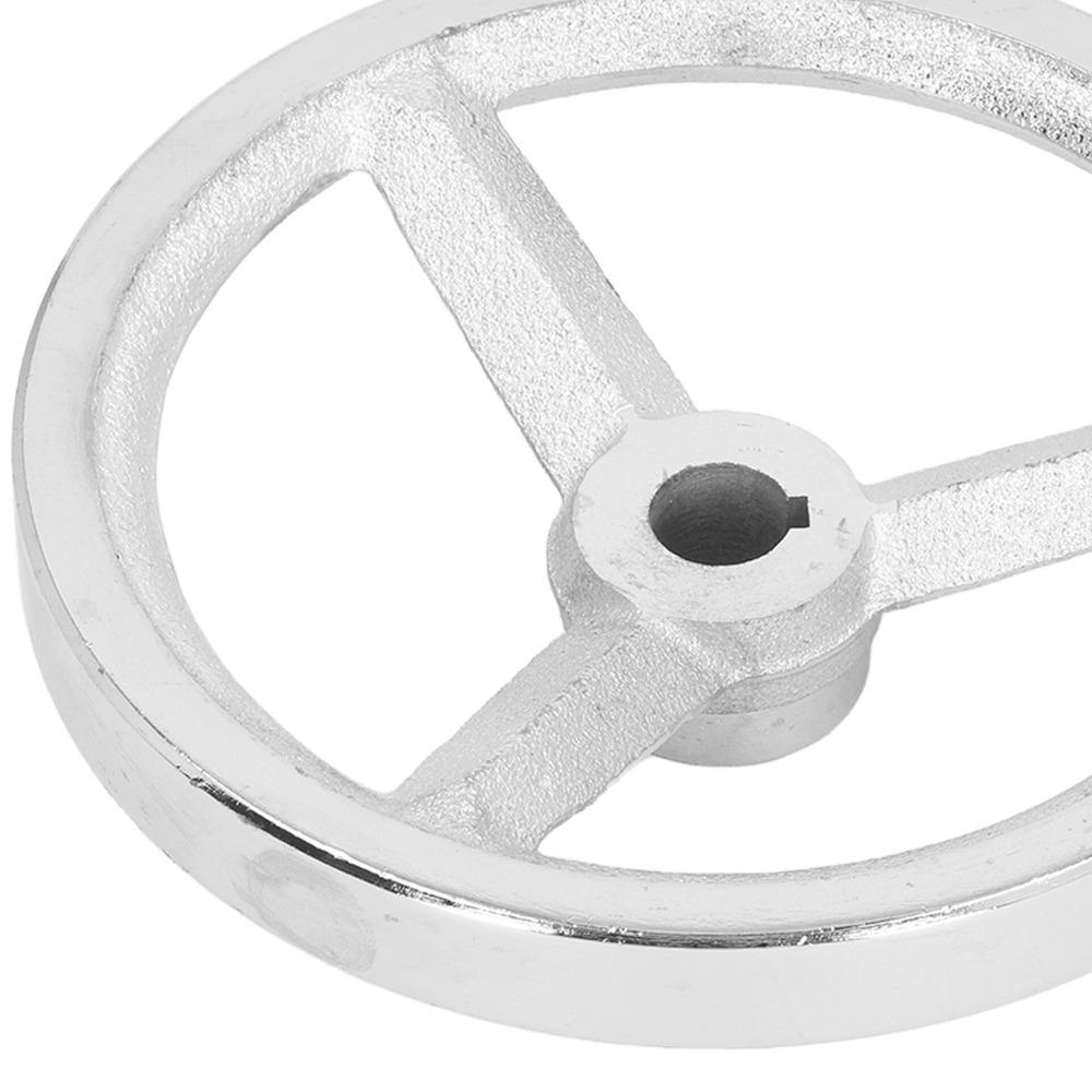Cast Iron Lathe Handwheel 16x160MM Size Handwheel with Removable Handle Milling Machine