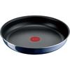 T-fal Ingenio Neo Royal Blue Intense Frying Pan, 28cm, Removable Handle, Gas Stove Only, Free of PFOA and Other Harmful Substances, Long-Lasting Non-S
