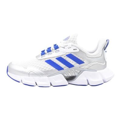 Детские кроссовки для бега Climacool с низким верхом, устойчивые к истиранию, сине-серебристые, JH9099