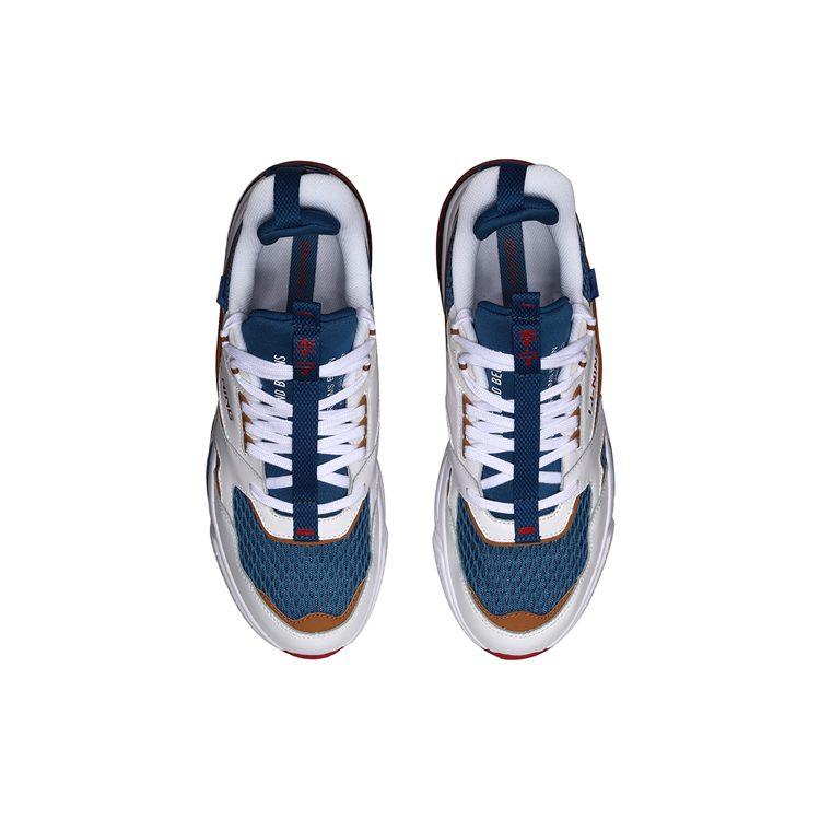 Мужские беговые кроссовки Li Ning 001 Низкие Белый/Синий/Красный AGLN227-7