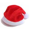 Mini Velvet Christmas Hat Cutlery & Wine Bottle Decoration Set