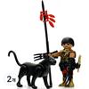 Playmobil Figure Warrior and Black Panther 70878, 2 Pieces, Popular Toys In Korea