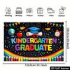 1pc, 2D flat, graduation-themed decorative backdrop, suitable for party decorations, photography studios, and home décor. wsj