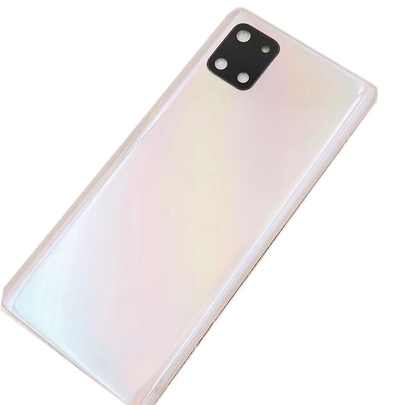 Задняя крышка аккумулятора для Samsung Galaxy Note 10 Lite N770F Задний корпус Запасные части с объективом камеры