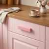 Single-Hole Wardrobe Door Handle Solid Wood Cabinet Door Drawer Handle  Household Furniture