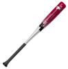 SSK Baseball Softball Bat Metal Light King SBB5052F Silver X Red 76cm Compatible with Youth Baseball Compatible with Baseball Sakamoto Model
