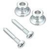 Scud Gibson-type Strap Pins, Set of 2, with Screws, Chrome, EP-1C