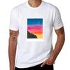 Waterolor painting of a sunset with pine trees TShirt Soft Durable Cotton TShirt
