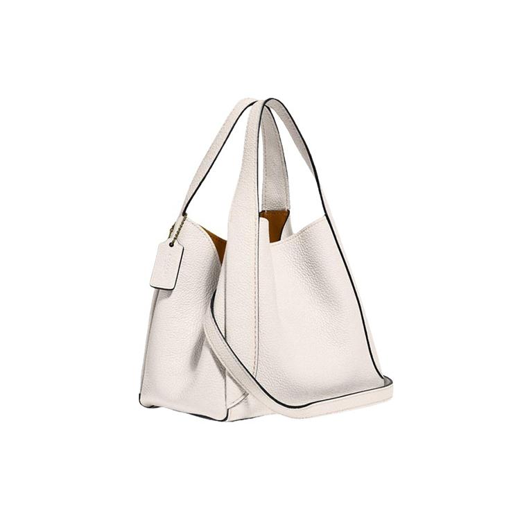 COACH Hadley Coated Canvas With Cow Leather Handbag Small Women's White 78800-B4HA