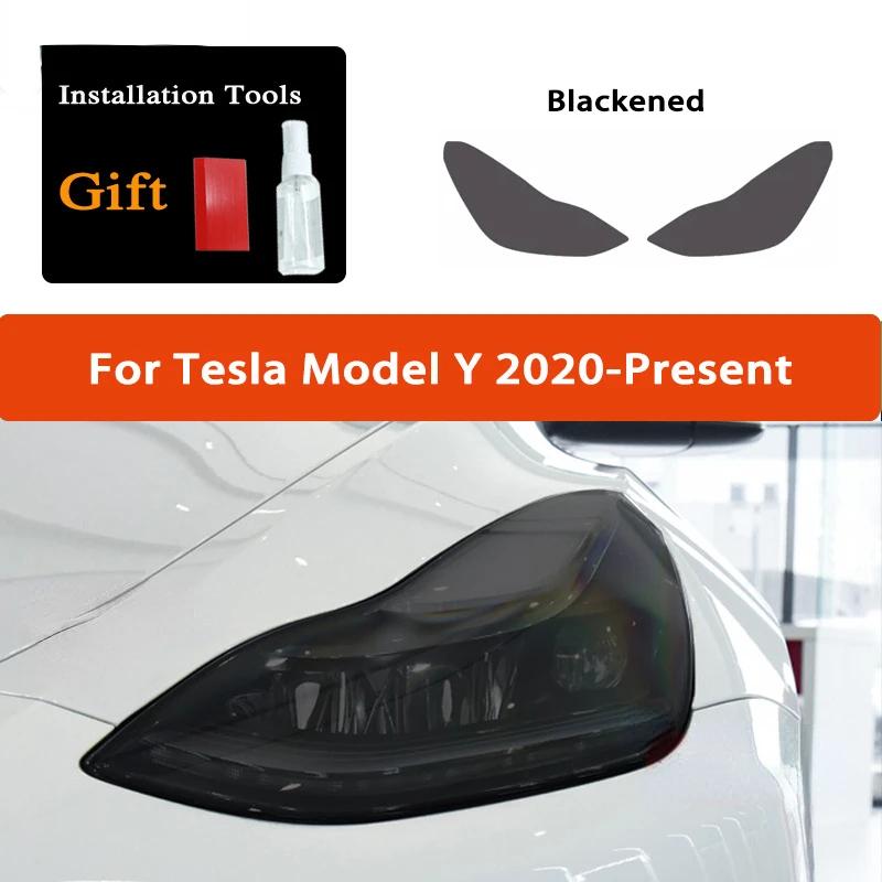 For Tesla Model 3 Y Model X S 2015-2025 HD Car Headlight Protective Film TPU Sticker Headlamp Taillight Fog Lamp Protective Film