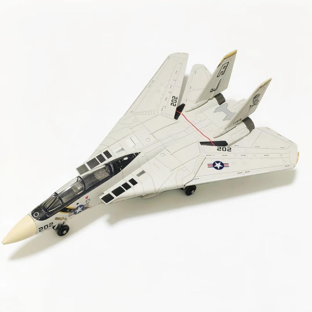 Истребитель F-14 1:72, собранная пластиковая модель самолета (включая дисплейную стойку), домашний дисплей и коллекция, креативные подарки