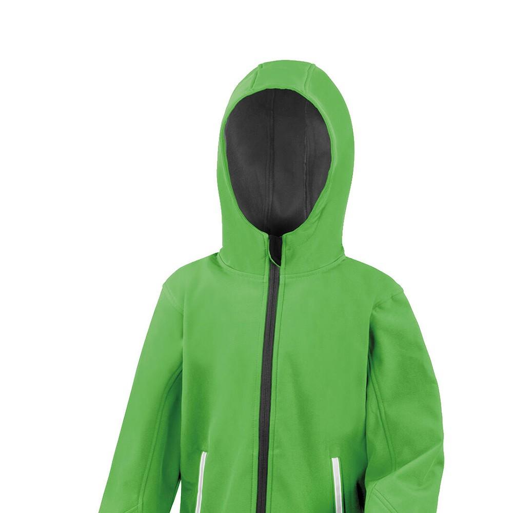 Result Core Childrens/Kids TX Performance Hooded Soft Shell Jacket