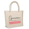 Sac De Plage - PLANETEE - Geneviève En Vacances - Isotherme - Coton Beige - Grande Contenance
