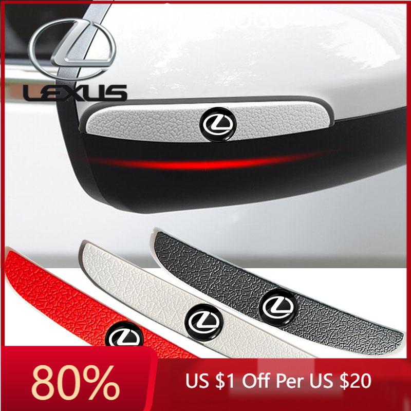2026 Hot Interior Stickers For Lexus IS300H NX300H CT200H IS250 IS200 RX400H RX450H Car Door Anti-Collision Strip Rearview Mirr