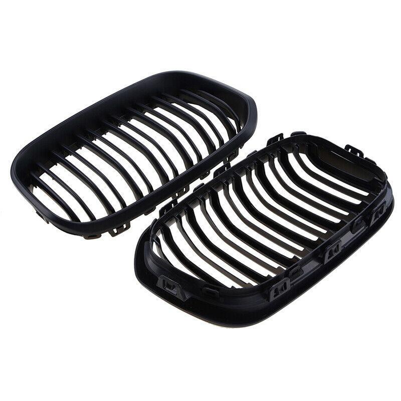 For BMW 1 Series F20 F21 2015- Facelift Front Hood Kidney Bumper Racing Grille Mesh Grill Car Replacement Accessories