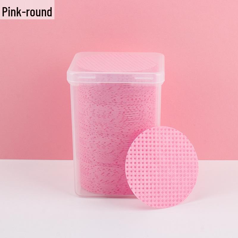 Клей для наращивания ресниц и салфетки для снятия лака - Хлопковые подушечки из нетканого материала